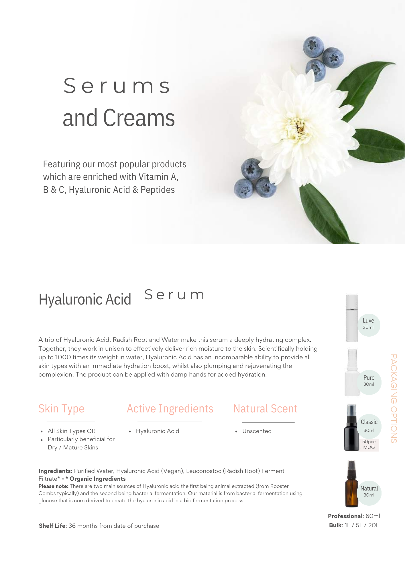 HYDRO-balance Hyaluronic Acid Face Serum