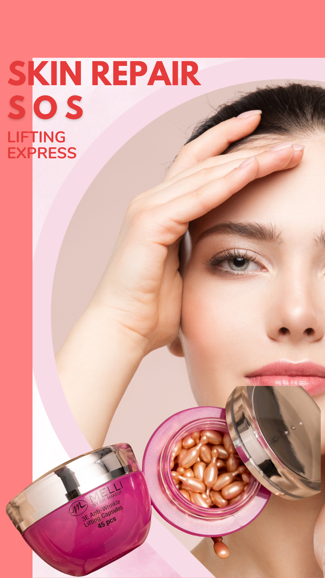 Luxurious Anti Wrinkle Capsules silky serum